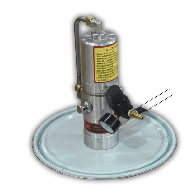 BOMBA ADAPTADA PARA RECARGA DE RESINA WATERPROOF EN BOTELLAS DEL SISTEMA FX5PRO